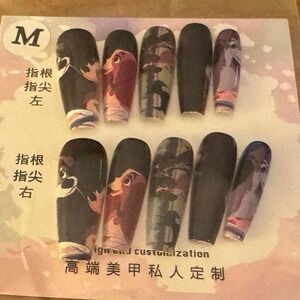 "Spaghetti Scene" Press-On Nail Set – Lady‎ & the Tramp Illustrated Panorama